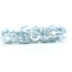 Flachrundschraube M6 × 12 mm mit Flanschmutter, verzinkt  